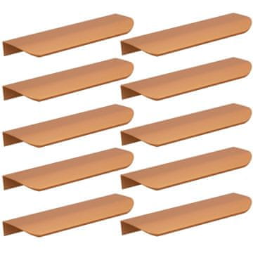 BB 10 x 350 mm bakreni ročaj za pohištvo