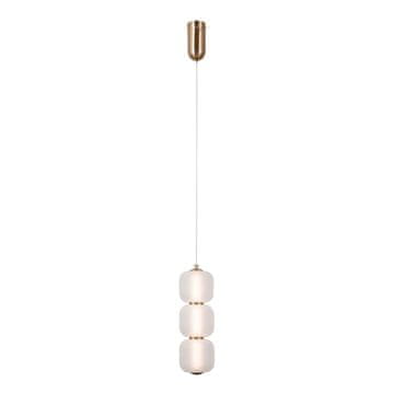Italux Viseča LED svetilka 8W Ganti PND-34362-3V-HBR-OPAL