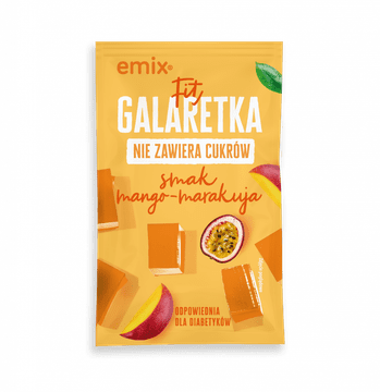 AppleMix Fit žele brez sladkorja z okusom manga in pasijonke 25 g