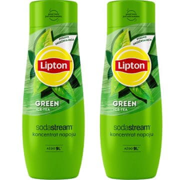 SodaStream Komplet 2 koncentratov 2x Lipton Ice Green