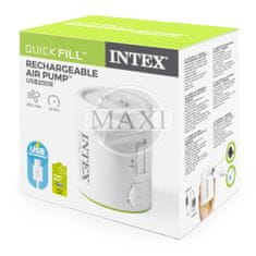 Northix Električna črpalka za hitro polnjenje, napajanje prek USB-ja, 2 šobi, 200 l/min