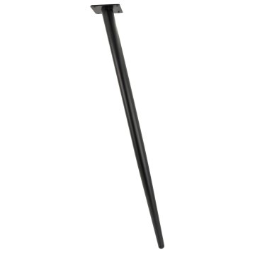 BB Noga pohištva, poševna peta, črna, 70 cm