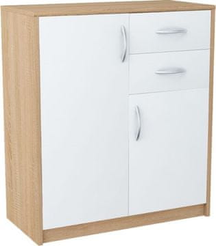 BE Komoda 2D2S BELA-SONOMA predali polica