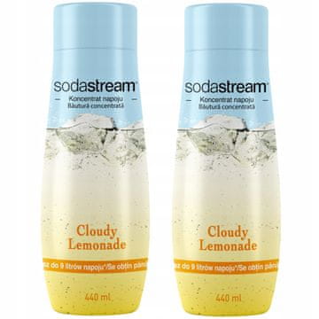 SodaStream Komplet 2 koncentratov 2x limonada