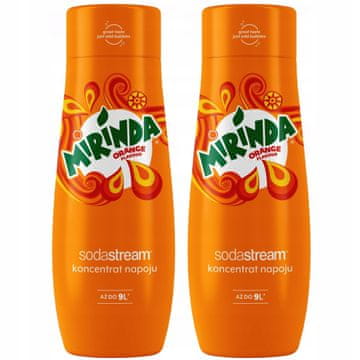 SodaStream Komplet 2 koncentratov 2x Mirinda