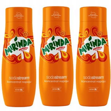 SodaStream Komplet 3 koncentratov 3x Mirinda