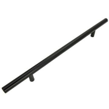 BB Pohištveni ročaj Ograja 192 mm črne barve