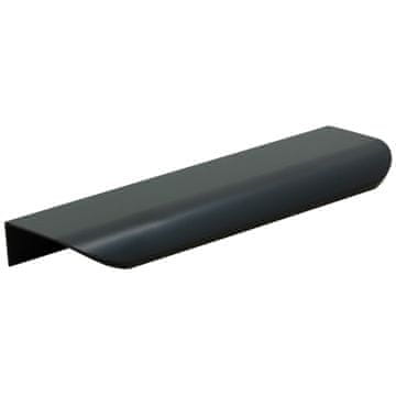 BB Ročaj za pohištvo Edge 130 mm črne barve