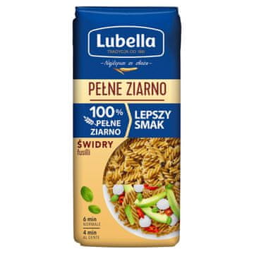 polnozrnate testenine v obliki spirale 400 g