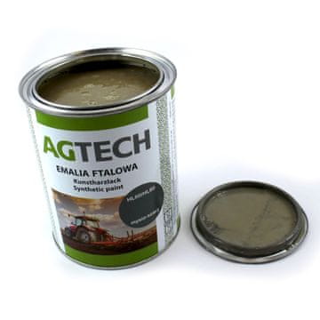Mišje siva emajl barva HL-60 HL-80 AGTECH kovinska pločevinka 0,8 l
