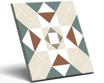 Dekorativne kamnite ploščice Patchwork Victorian ADA 20x20 cm Grade I