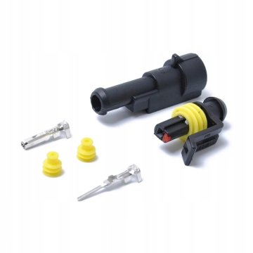 HERMETIČNI KONEKTOR KOCKAST VTIČ SUPERSEAL VTIČ 1-PIN VODOTESEN