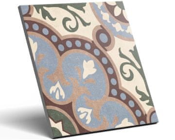 Dekorativna porcelanasta ploščica Volga Patchwork 20x20 cm, razred I