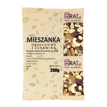 Mešanica oreščkov z brusnicami 200 g
