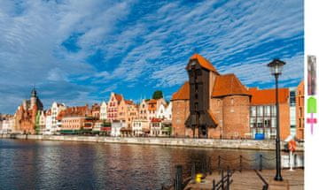 Import 5D DIAMANTNI KOMPLET ZA VEZENJE 100*150 Staro mestno jedro GDAŃSK
