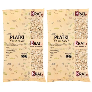 Pirini kosmiči 1kg (2x500g)