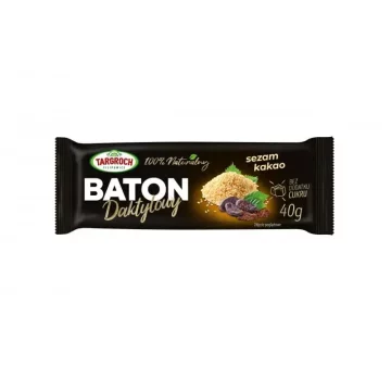 Datljeva ploščica s sezamom in kakavom 40 g