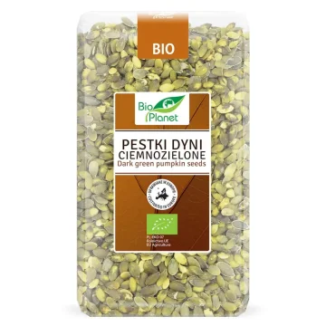 Organska temno zelena bučna semena 1 kg