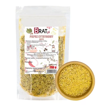 Zdrob iz limoninega popra 200 g