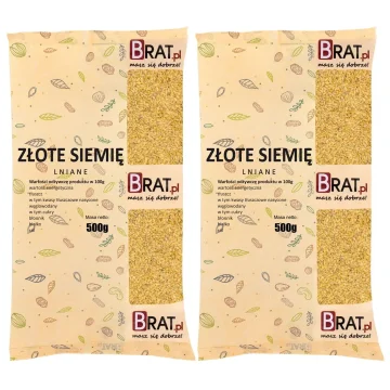 Zlato laneno seme 1kg (2x500g)