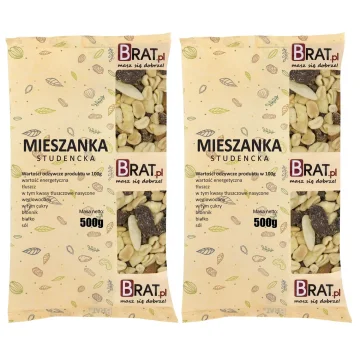 Študentska mešanica 1 kg (2 x 500 g)