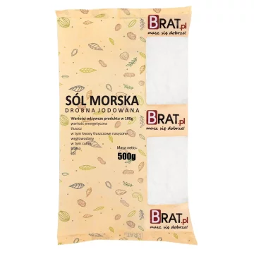 Fina jodirana morska sol 500 g