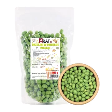 Arašidi, obloženi z wasabijem 500 g