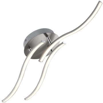 Northix LED stropna svetilka, 3-plamenska, 3000K, 15W, satenasti nikelj