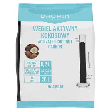 Browin Kokosovo aktivno oglje 0,46 kg