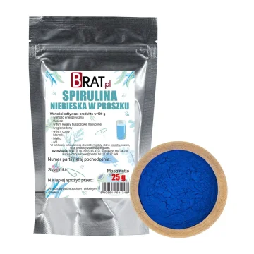 Modri spirulin v prahu 25 g