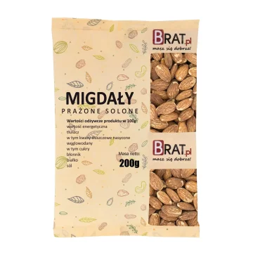 Praženi soljeni mandlji 200 g