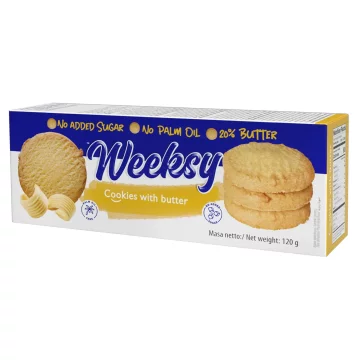 GU Masleni piškoti WEEKSY 120 g