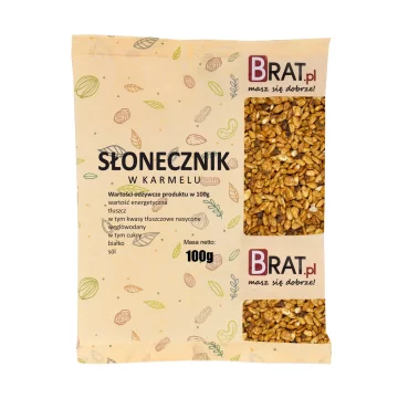 Sončnična semena v karameli 100 g