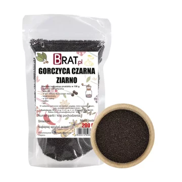 Črna gorčična semena 200 g