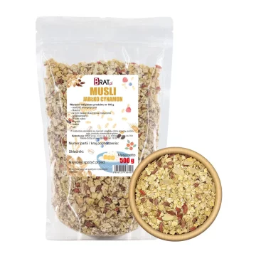 Jabolčno-cimetov müsli 500 g