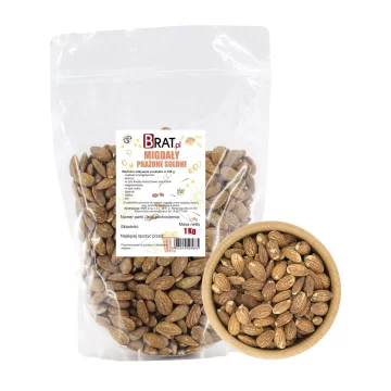 Praženi soljeni mandlji 1 kg
