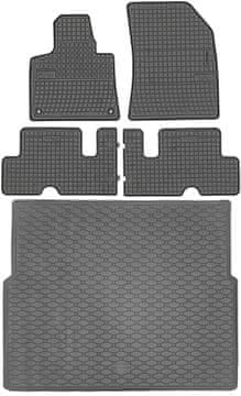 Citroen C4 Picasso II VAN od 07.2013-2019 KOMPLET - gumijaste avtotepi + zaščitna preproga za prtljažnik