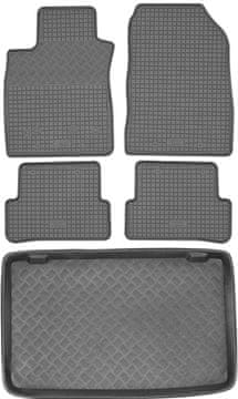 Renault Clio III Hatchback od 2005-2012 KOMPLET - gumijaste avtotesnine + zaščitna preproga za prtljažnik