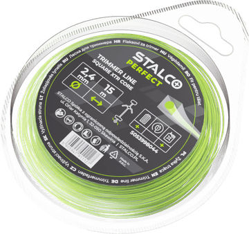 STALCO kvadratno XTR jedro 2,4 mm x 15 m PERFECT S053998044