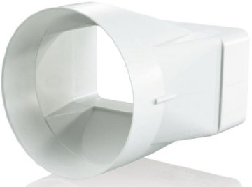 Koaksialni konektor s spremenljivim prerezom Vents 110x55/fi 100 mm