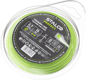 STALCO kvadratno XTR jedro 2,7 mm x 15 m PERFECT S053998045