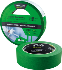 STALCO maskirni trak za brizganje 30 mm x 50 m PERFECT