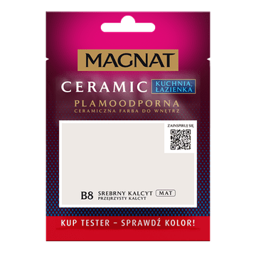 MAGNAT Keramični kuhinjski kopalniški tester srebrni kalcit B8 30ml