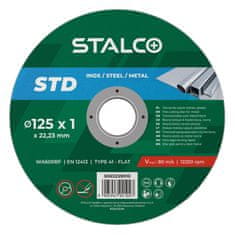 STALCO Ploščata rezalna plošča za kovino STD 125x1,0 mm S063259010