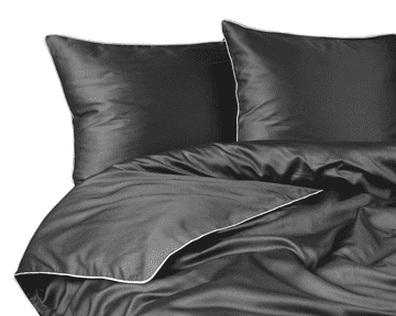 Detexpol Posteljnina iz čistega bombaža 160x200 siva premium