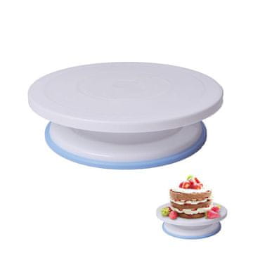 Vrtljivi podstavek za okrasitev tort, 28 cm