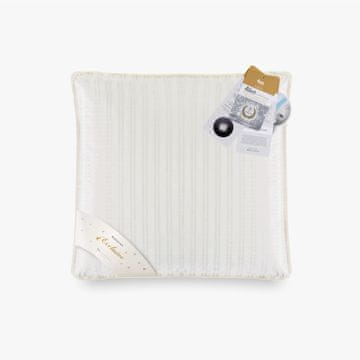 Vzglavnik iz gosjega puha 40x40 srebrne barve 150g topel ekskluzivni