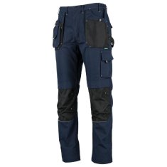 Delovne hlače STALCO BASIC LINE temno modre barve, velikost L