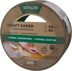 STALCO Papirnati pakirni trak 48 mm x 50 m S042338250
