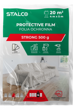 STALCO STRONG zaščitna folija 4x5m 500g S043147670